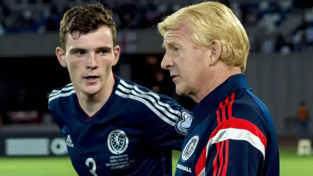 Andrew Robertson and Gordon Strachan