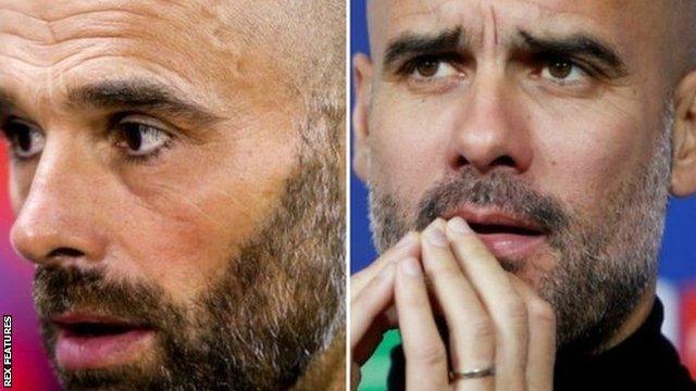 Paul Warne (left) and Pep Guardiola