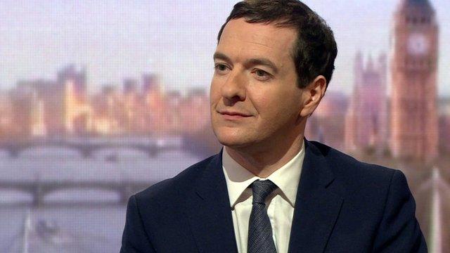 Chancellor George Osborne