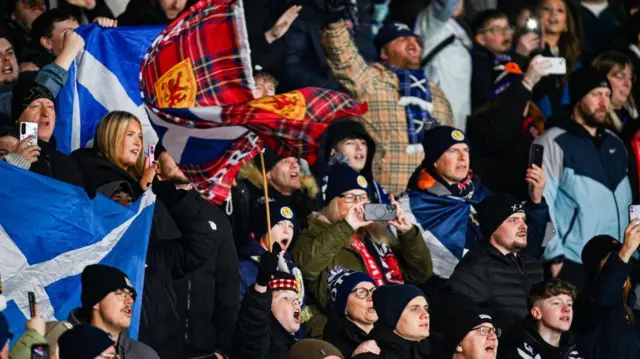 Scotland fans graphic