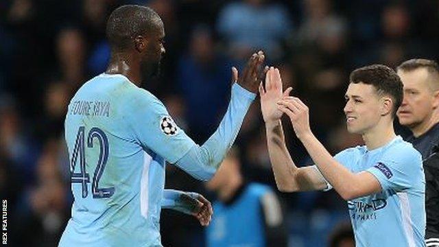 Phil Foden became the fourth youngest English player to make an appearance in the Champions League when he replaced Yaya Toure on 21 November 2017