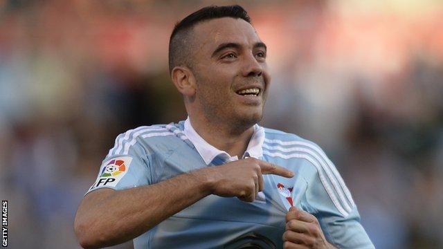 Iago Aspas is the highest-scoring Spaniard in La Liga this season