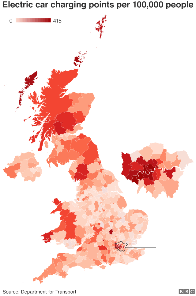 charging point map