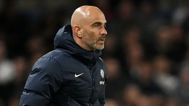 Chelsea manager Enzo Maresca