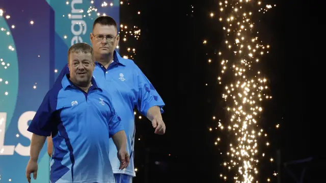 Stuart Sloan and Garry Brown