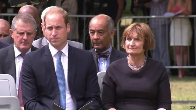 Prince William, Tessa Jowell