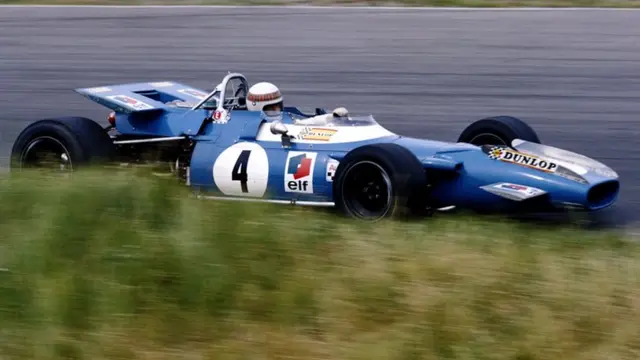 Sir Jackie Stewart at Zandvoort in his Matra MS80 Ford Cosworth DFV 3.0 V8 in 1969