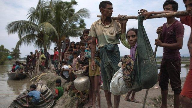 Rohingya refugees