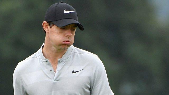 Rory McIlroy at the US Open