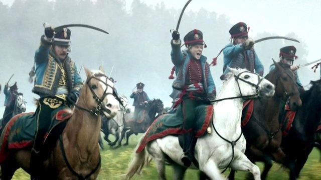 BBC Drama film still of War and Peace