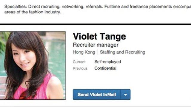 Fake LinkedIn profile