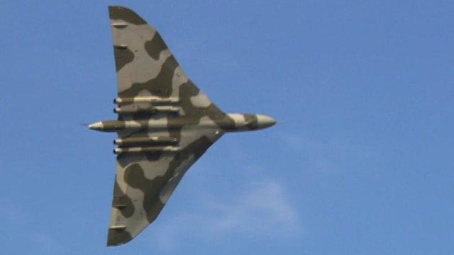 Vulcan bomber aircraft