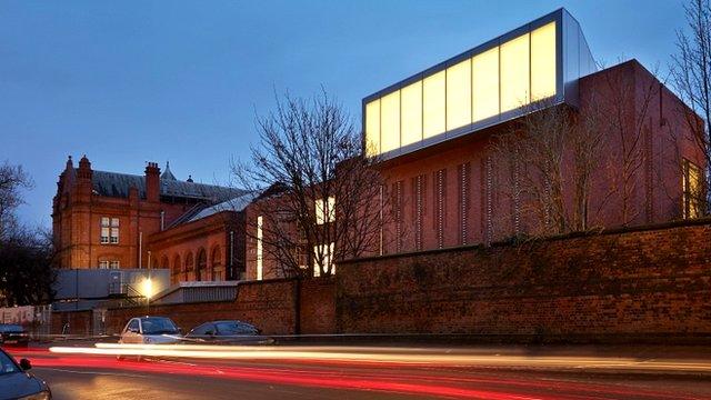 The Whitworth by night