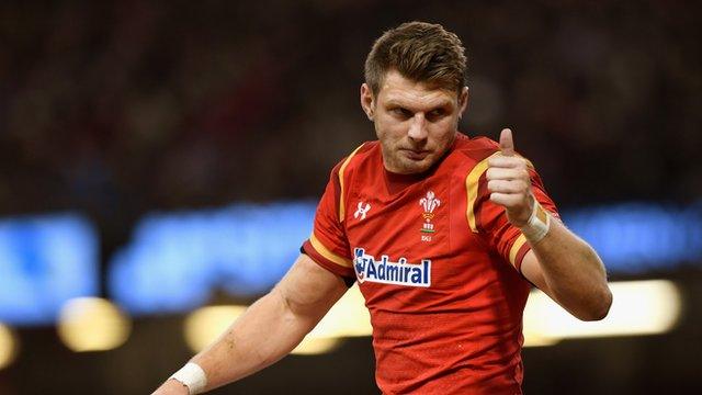 Wales outside half, Dan Biggar