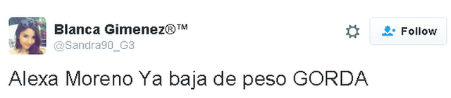 Tweet in Spanish