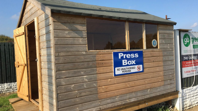 The Press Box at Shaw Lane