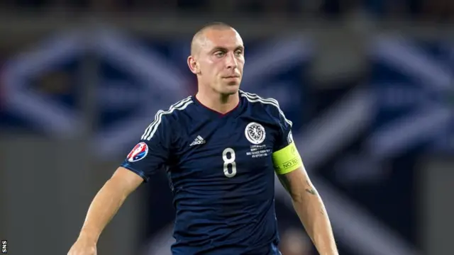 Scotland captain Scott Brown