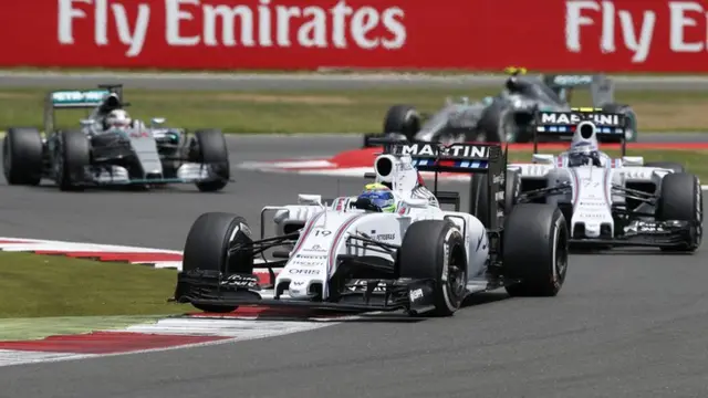 Williams overtake