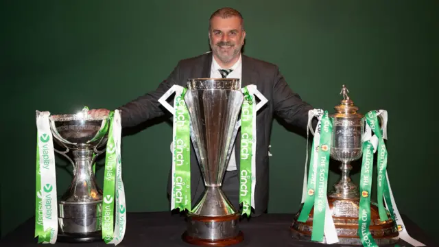 Former Celtic manager Ange Postecoglou