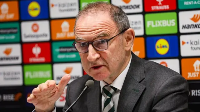 Celtic manager Martin O'Neill