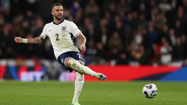 Kyle Walker against Republic of Ireland 