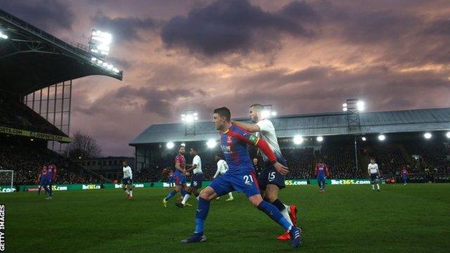 Crystal Palace v Tottenham Hotspur in the FA Cup