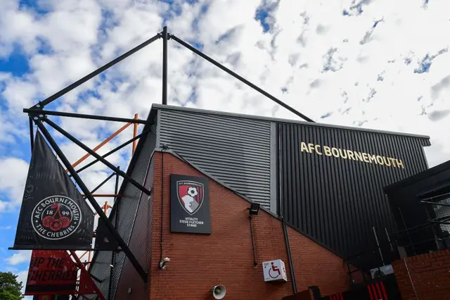 A general view of the Vitality Stadium