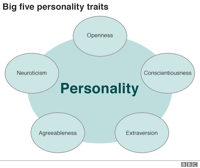 Big five personality traits