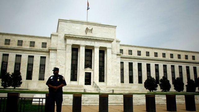 US Federal Reserve building in Washington DC