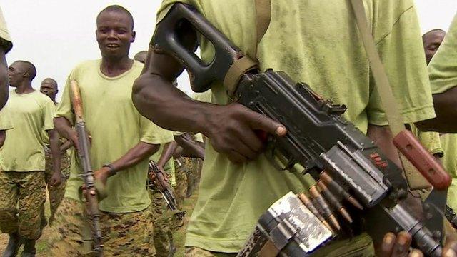 Ugandan troops