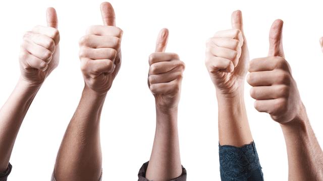 Thumbs up