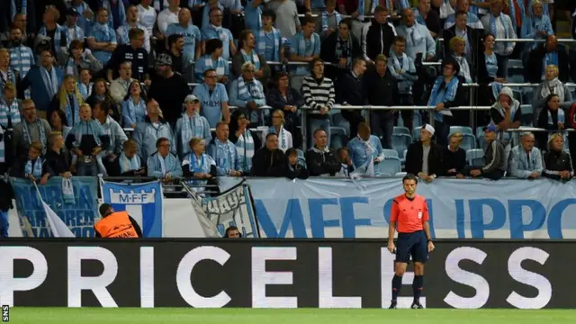 The Malmo fans