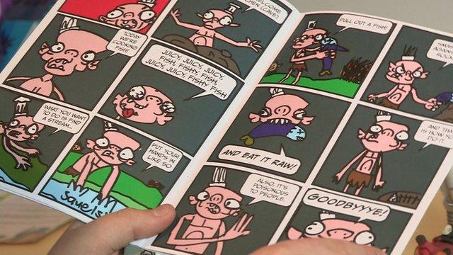 Jonny Toons comic strip