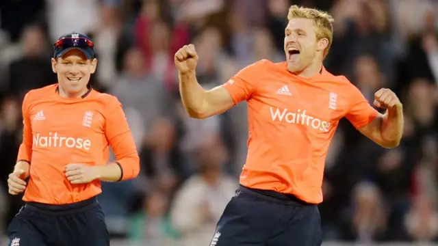 Eoin Morgan and David Willey