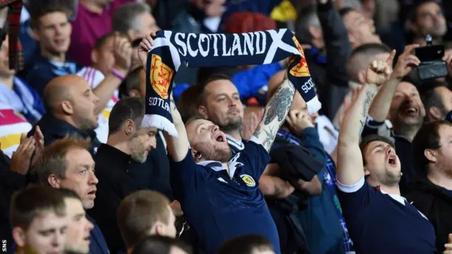 Scotland fans