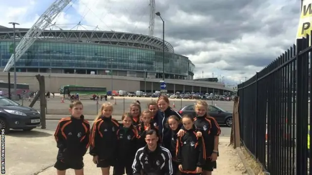 Winton Wanderers at Wembley Stadium