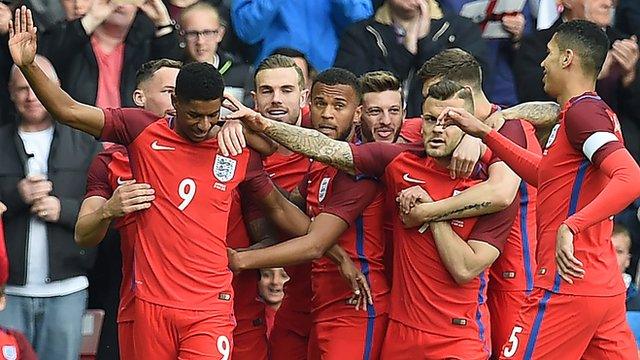 Marcus Rashford and England against Australia