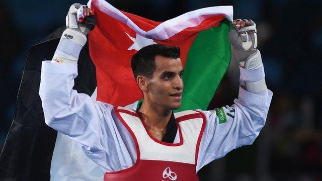 Jordan taekwondo winner