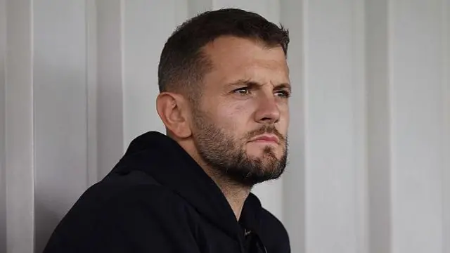 Jack WIlshere watching a recent Arsenal under-21 match
