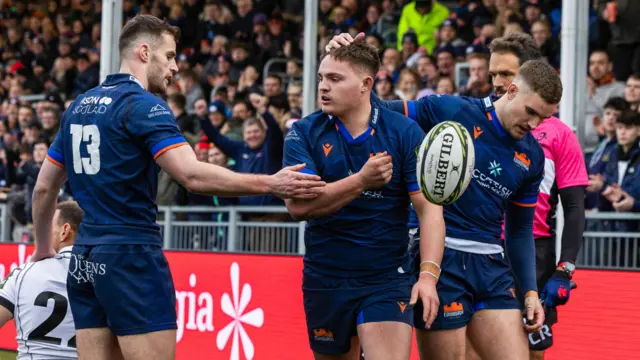 Paddy Harrison celebrates against Black Lion