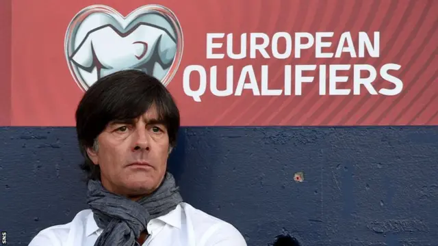 Germany manager Joachim Low at Hampden