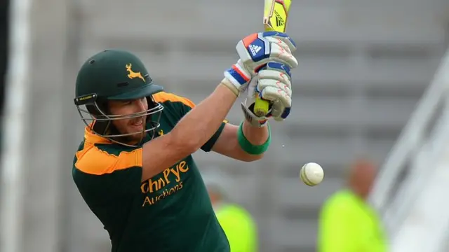 Riki Wessels bats