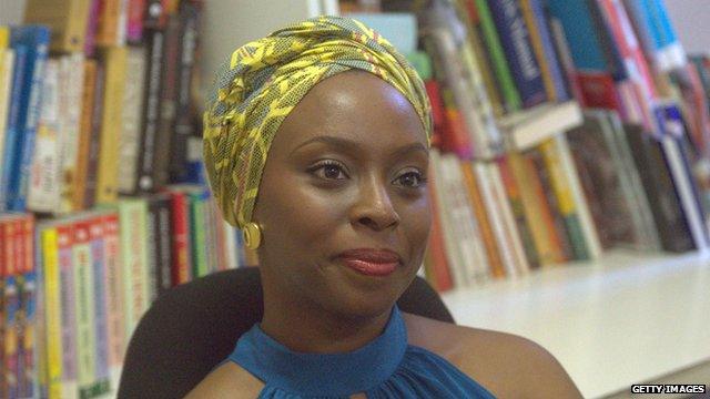 Nigerian writer Chimamanda Adichie