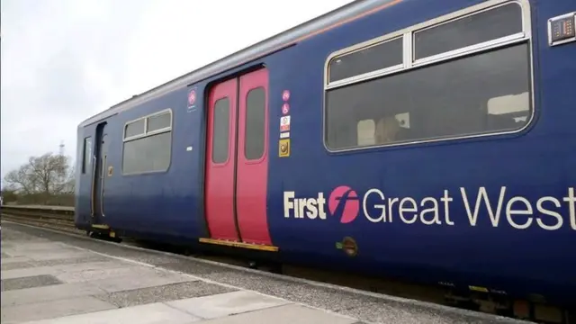 Local train in Bristol