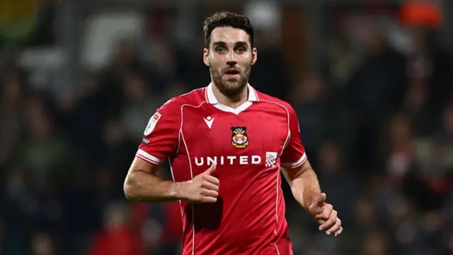 Wrexham midfielder Matty James