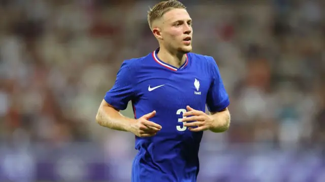 Truffert in action for France