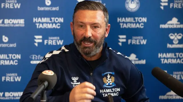 Kilmarnock manager Derek McInnes