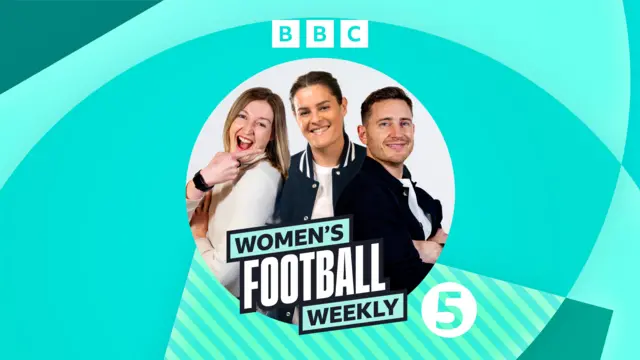 BBC promo showing Ellen White, Jen Beattie and Ben Haines