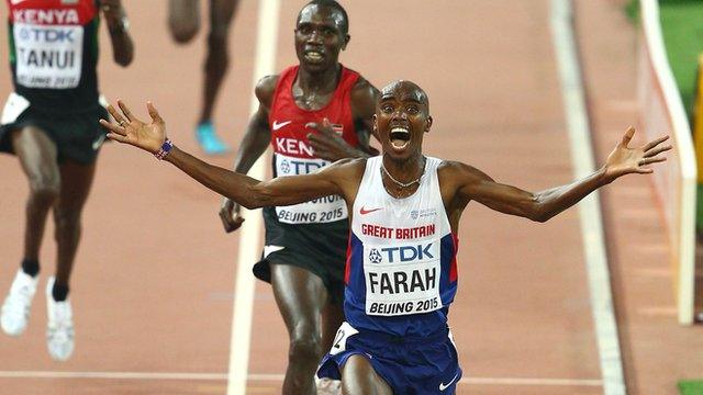 Great Britain's Mo Farah