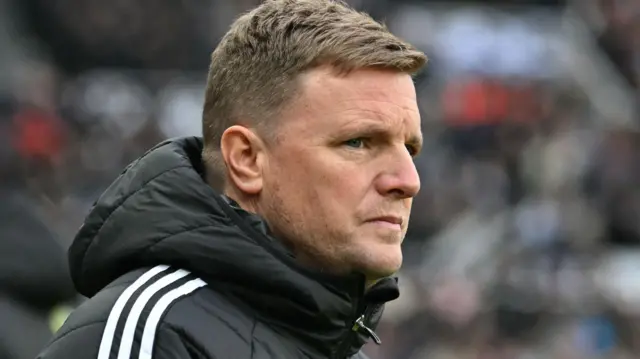 Eddie Howe watching a match